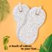 Jairestone Natural Earth Lava Pumice Stone for Feet - Foot Callus Remover - Shower Foot Scrubber - Pack of 2 - Buy Online on GoSupps.com