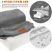 Topmart High Density Foam Pet Steps 2 Tiers - Non-Slip Dog Stairs for Injured, Older Pets - Soft Foam Dog Ladder for Joint Pain Relief - Ideal for Low Sofas, Stairs, and More - Grey - Buy Online on GoSupps.com