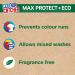 Colour Catcher Max Protect + Eco Laundry Sheets - Prevent Colour Run & Protect Brightness | 16 Sheets - Buy Online on GoSupps.com