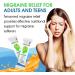 Terramed Just Think Comfort Migraine Relief - Homeopathic Medicine for Pain, Nausea, Sensitivity, and Auras - Buy Online on GoSupps.com