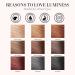 LUMINESS Airbrush Root & Hair Cover Up - Jet Black | Water-Resistant Hair Color Concealer for Gray & Dark Roots | Thicker Fuller Hair | Compatible with Breeze Haircare Device - International Shipping Available - Buy Online on GoSupps.com