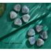 MAIBAOTA Black Labradorite Moonstone Crystal Healing Crystals Gemstones Pocket Gifts Heart-Shaped Nature Spiritual Energy for Women Men Reiki Divination Balancing Yoga Meditation 10PCS - Buy Online on GoSupps.com