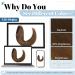 14 inch SEGO Claw on Ponytail Clip in Human Hair Extensions #6 Light Brown One Piece 100% Real Remy Hairpieces Straight (105g) 14 Inch #6 Light Brown - Buy Online on GoSupps.com