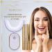 Bright Touch Teeth Whitening Kit - 28x LED Light, Waterproof Tray, 3 Gel Pens - 35% Carbamide Peroxide - Premium Home Tooth Whitener for Sensitive Teeth - Dental Care Stain Remover - Buy Online on GoSupps.com