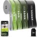 Wild Instincts Premium Resistance Straps & Pull-Up Bands Set | Strength Training CrossFit Stretching + Free Training App - Buy Online on GoSupps.com