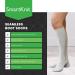 SmartKnit Seamless Boot Socks for Hiking & Work Comfort Fit Grey | International Shipping - Buy Online on GoSupps.com
