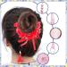 Pai Sence Ballet Bun Wrap Organza Flowers 6pcs/Pack for Girls and Women - Perfect Hair Accessories for Competitions, Weddings, and Parties! - Buy Online on GoSupps.com