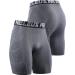 NELEUS Men's Compression Shorts Pack of 3 - Black/Grey/White - Small Size - Buy Online on GoSupps.com