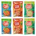 Mugshot Instant Noodles Variety 6 Pack (2 x Sweet & Sour - 67g 2 x Chow Mein - 45g 2 x Chicken Sweetcorn - 54g)