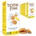 Homefree Mini Lemon Burst Cookies Gluten Free Nut Free Vegan School Safe and Allergy Friendly Snacks 5 Oz Box (Pack of 6) Made In USA