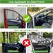 Zatooto Sun Protection Car Side Window - UV Protection Magnetic Privacy Screen | Darkening Curtains | 4-Piece Set for Ultimate Sunshade - Buy Online on GoSupps.com