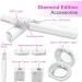Finishing Touch Diamond Hair Remover with Light-Up Deluxe Mirror - E-Commerce Packaging - Buy Online on GoSupps.com