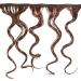 Chear Spanish Wave 2-in-1 Weft Human Hair Extension with Premium Blend Weave Number P4/33 Medium Dark Brown/Auburn 8-Inch - Buy Online on GoSupps.com