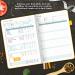 Clever Fox Food Journal - Daily Food Diary and Meal Planner for Weight Loss | Track Calorie Intake | Nutrient Tracking | Stick to Healthy Diet | Amber Yellow A5 Size - Buy Online on GoSupps.com