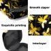 Bee Flower Pattern Menstrual Cup Pouch - Portable Period Kit Bag Color 4 - Buy Online on GoSupps.com