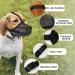 Dog Muzzle NiCoLa Soft Adjustable Mesh Muzzles for Small Medium Large Dogs Breathable Pet Mask Dog Training Muzzle with Adjustable Straps Prevent Biting Chewing and Licking (L) Black-L - Buy Online on GoSupps.com