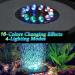 TOPBRY Aquarium Bubble LED Lights RGBW with Remote Control - 16 Color Changing Options, 4 Lighting Effects - Fish Tank Decor - Buy Online on GoSupps.com