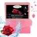 Rosewater Handmade Soap Bars 125g each Set of 3 Herbal Natural Rose Water Soap Hydrates & Nourishes All Skin Types Removes Impurities