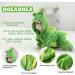 Doladola Unisex Kid's Costume - Crocodile Flannel Animal Hooded Rompers Jumpsuit (3.5-4.5 Years) - Buy Online on GoSupps.com