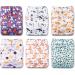 Littles and Bloomz Baby Reusable Pocket Cloth Diaper Standard Popper - 6 Pack - Buy Online on GoSupps.com