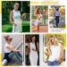 Women's UPF 50+ V-Neck Tennis Polo Shirt - White, X-Large - Buy Online on GoSupps.com