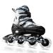 Adjustable Roller Blades, Inline Skates for Girls Kids, Light Up Adult Roller Blades Skates for Boys Girls Children Teens Women Outdoor Indoor Black Camo Large - Youth & Adult (4 - 7 US)