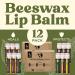 Earth's Daughter USDA Organic Lip Balm 12-Pack (2x 6-Packs) - Fruit Flavors Beeswax Coconut Oil Vitamin E - Best Lip Repair Chapstick for Dry Cracked Lips - Moisturizing Lip Care - Buy Online on GoSupps.com