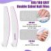 Nailede 180/240 Grit Nail Files - 25 Professional Double-Sided Files for Natural Nails | Ideal for Nail Studios - Buy Online on GoSupps.com