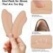 Riootlnm Heel Pads - Soft High Heel Grips for Loose Shoes Blister Relief Heel Pain Inserts (Rosy Brown/Black 4 Pairs) for Men & Women - Buy Online on GoSupps.com