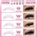 Eefofnn DIY Fluffy Mink Lash Extension Kit - 50D Eyelash Clusters Natural Volume Bond & Seal Tweezers 10-18MM Perfect for Beautiful Lashes - International Shipping Available - Buy Online on GoSupps.com