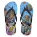 Mnsruu Bunter coral reef fish sea turtle flip flops sandals slippers hotel spa bedroom travel M for men and women