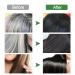 TENGLONG Instant Black Hair Dye Shampoo 500ml - Long Lasting Color, 100% Gray Coverage, Herbal Ingredients - For Men & Women - Includes Gloves - Buy Online on GoSupps.com