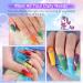 Aokitec 8 Color Dip Powder Kit - Nail Dipping French Powder Pro Collection for Salon-Quality Manicures, Odor-Free & Long-Lasting DIY at Home - Rainbow Unicorn Theme - Buy Online on GoSupps.com