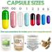 XPRS Nutra Vegan Size 3 Separated Capsules - 100 Count | Premium Clear Empty Capsules for DIY Supplement Filling - Buy Online on GoSupps.com