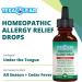 TexaClear Homeopathic Texas Cedar Fever Allergy Relief Drops - 2oz for Zones 2, 5, 6 | All Season + Drainage Remedies - Buy Online on GoSupps.com