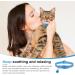 Neuwehe Cat Dishes & Leash Set | Adjustable Cat Harness for Small Dogs & Big Cats (L Blue) | Outbreak-Proof Cat Tableware - Buy Online on GoSupps.com