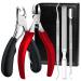 Makartt Toenail Clippers - Professional 5 in 1 Stainless Steel Set for Thick Toenails & Ingrown Toenail Removal | Ideal for Men Women & Seniors - Buy Internationally - Buy Online on GoSupps.com