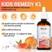 Orange Naturals - Remedy K1 for Kids - Formerly Cold+Flu for Kids - Gentle Relief for Cough & Dry Cough - 100ml Non-Drowsy Solution for Children - Buy Online on GoSupps.com