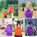 SerDa-Run Drawstring Backpack Bags Bulk 6PCS Sports Tote Bag Traveling Draw String Bags Cinch Bag Drawstring Gym Bag Sackpack Drawstring Bags for Kids Women Men - Buy Online on GoSupps.com