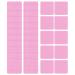 Nail Polish Soak Off Pads - Super Absorbent Polish Remover Pads | Soft Non-Woven Nail Polish Wipes | Nail Paint Remover Pads | Easy To Carry Instant Removal Nail Wipes For Dialy Nail 1Hot Pink 50 tablets