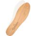 Zederna Cedar Wood Shoe Insoles 1 Pair  Cedar/RedUS M 10.5/W 12/EU 44 EU 44 / US Women 12 / US Men 10.5