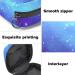 Blue Galaxy Starry Sky Menstrual Storage Bag - Period Kit Pouch for Women, Teens, Girls - Menstrual Cup & Tampon Organizer - Color 11 - Buy Online on GoSupps.com