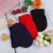 URATOT 6 Toddler Knitted Magic Stretch Gloves | Winter Warm Soft Baby Mittens 5-8 Years | Black Navy Red - Buy Online on GoSupps.com
