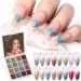 16 Colors Glitter Gel Nail Polish Solid Gel Polish Shiny Black Silver Pink Blue Purple Gel Polish Kit UV LED Soak Off Nail Gel - (Color: 6) - Buy Online on GoSupps.com