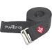 Manduka Align Yoga Strap - Lightweight Cotton Support | Slip-Free Design | 1.75 Wide | Various Sizes & Colors - Thunder Grey | 8 Feet - Buy Online on GoSupps.com