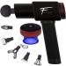 Fitem Massage Gun and/or Suction Cups relieves muscle pain in back legs calves shoulders arms (Gun + Suction Cup)