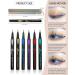 2 Pcs Purple Blue Glitter Eyeliner Liquid Liner Set - High Pigmented & Waterproof Eye Makeup Pen - Buy Online on GoSupps.com