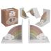 Out of the blue wooden bookend rainbow with cloud 15.5 x 15.5 x 10 cm set of 2 in gift packaging