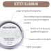  Aquaderma Set of 3 Lip Balms: Coconut & Honey Oil Almond Sunflower 10ml - Aluminum Jar - 99% Natural Origin & Made in France - Intensely Moisturizes and Protects - Buy Online on GoSupps.com