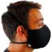Kmina Pro Washable Face Mask (2 Pack) - Reusable Black Fabric Masks Gentle on Ears Made in Europe - Buy Online on GoSupps.com